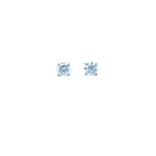 0.40ct Diamond Stud Earrings Set In 18ct White Gold