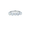 1.96ct F/VS LAB Diamond 5 Stone Ring Set In Platinum