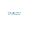 1.96ct F/VS LAB Diamond 5 Stone Ring Set In Platinum