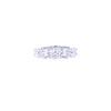3.20ct F/VS LAB Diamond 5 Stone Ring Set In Platinum