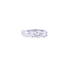 3.20ct F/VS LAB Diamond 5 Stone Ring Set In Platinum