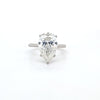 IGI 5.09ct G/VS1 LAB Diamond Pear Shape Solitaire Set In Platinum