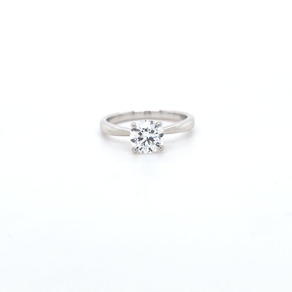 IGI 1.01ct D/VS1 LAB Diamond Solitaire set in Platinum