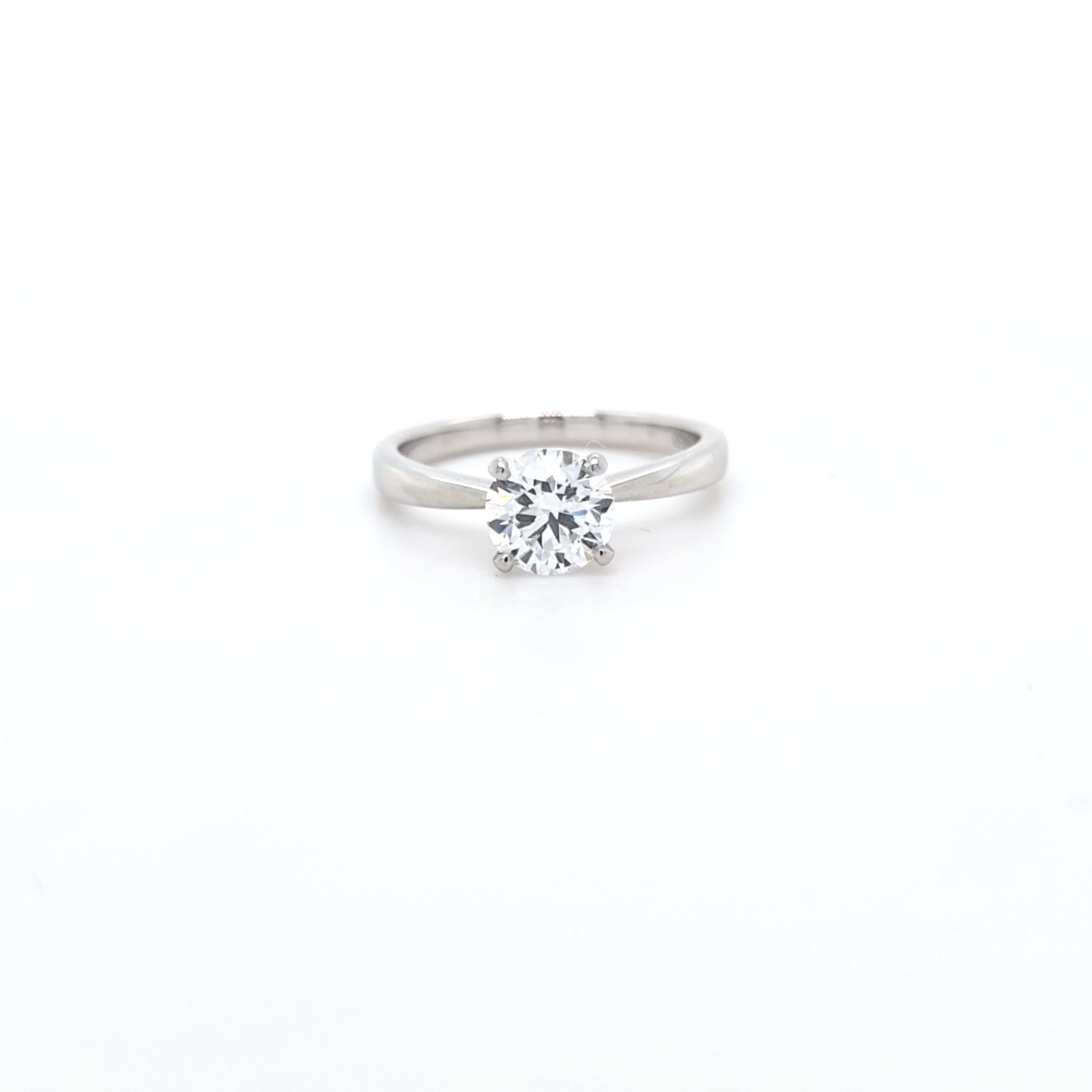 IGI 1.01ct D/VS1 LAB Diamond Solitaire set in Platinum
