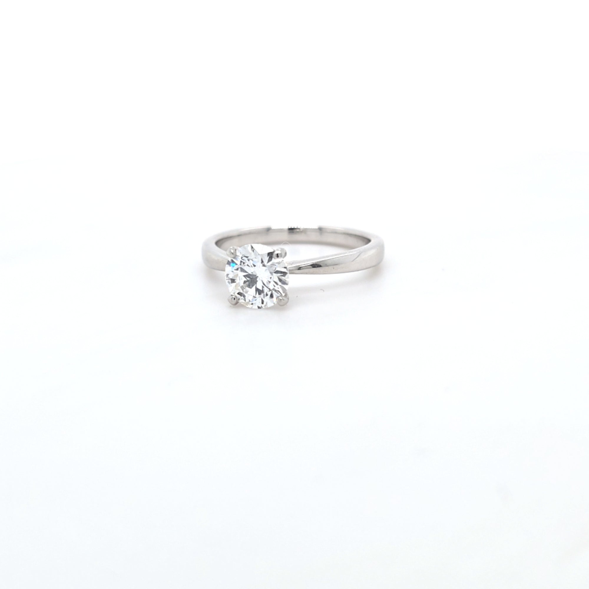 IGI 1.01ct D/VS1 LAB Diamond Solitaire set in Platinum