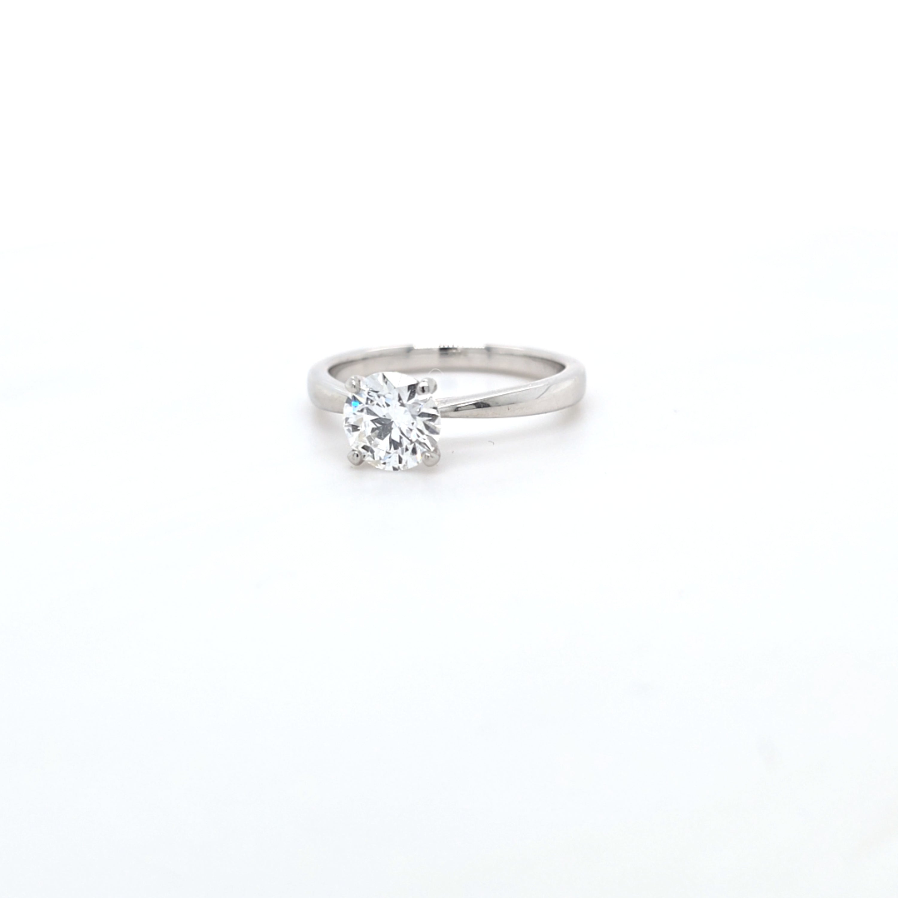IGI 1.01ct D/VS1 LAB Diamond Solitaire set in Platinum