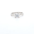 IGI 1.01ct D/VS1 LAB Diamond Solitaire set in Platinum