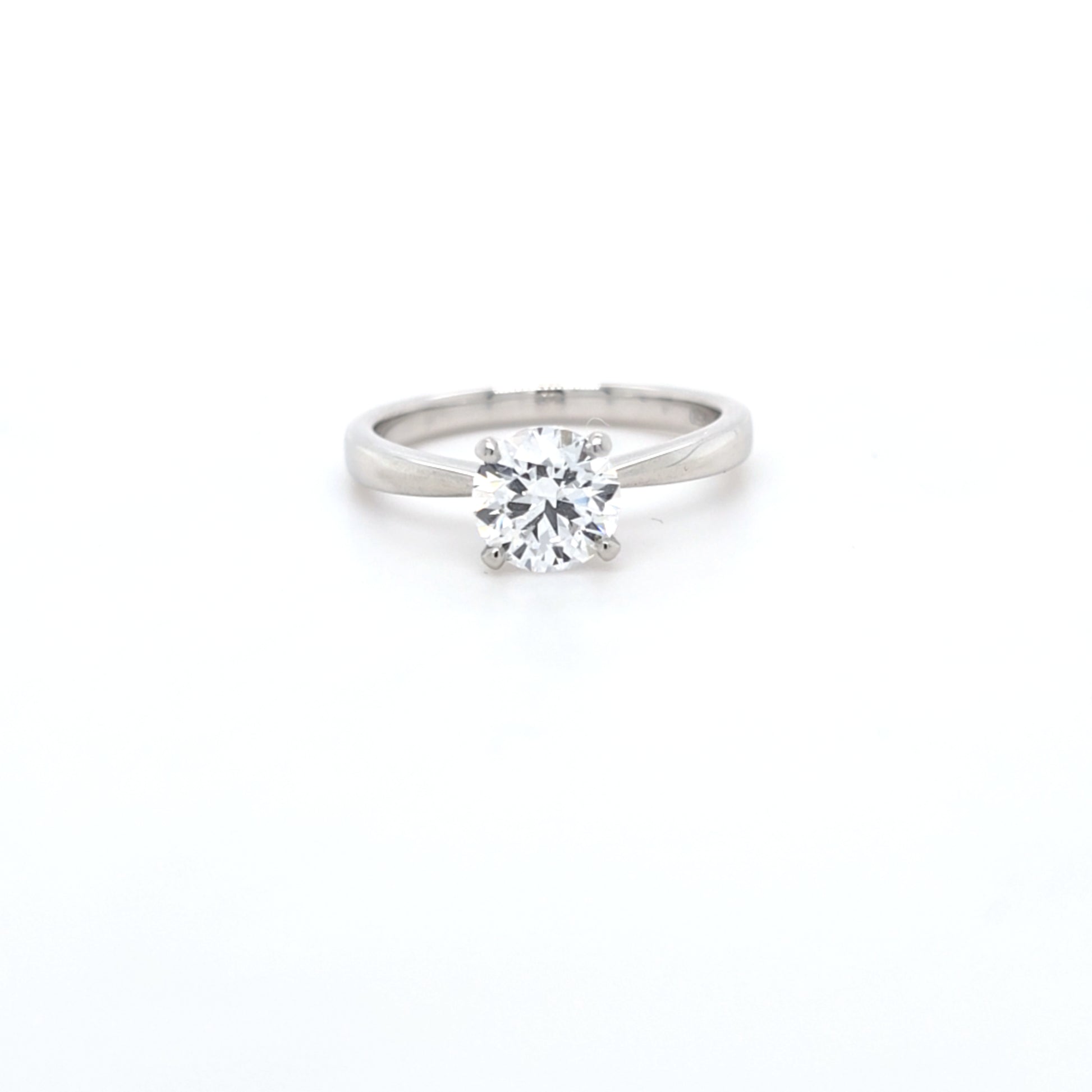 IGI 1.01ct D/VS1 LAB Diamond Solitaire set in Platinum