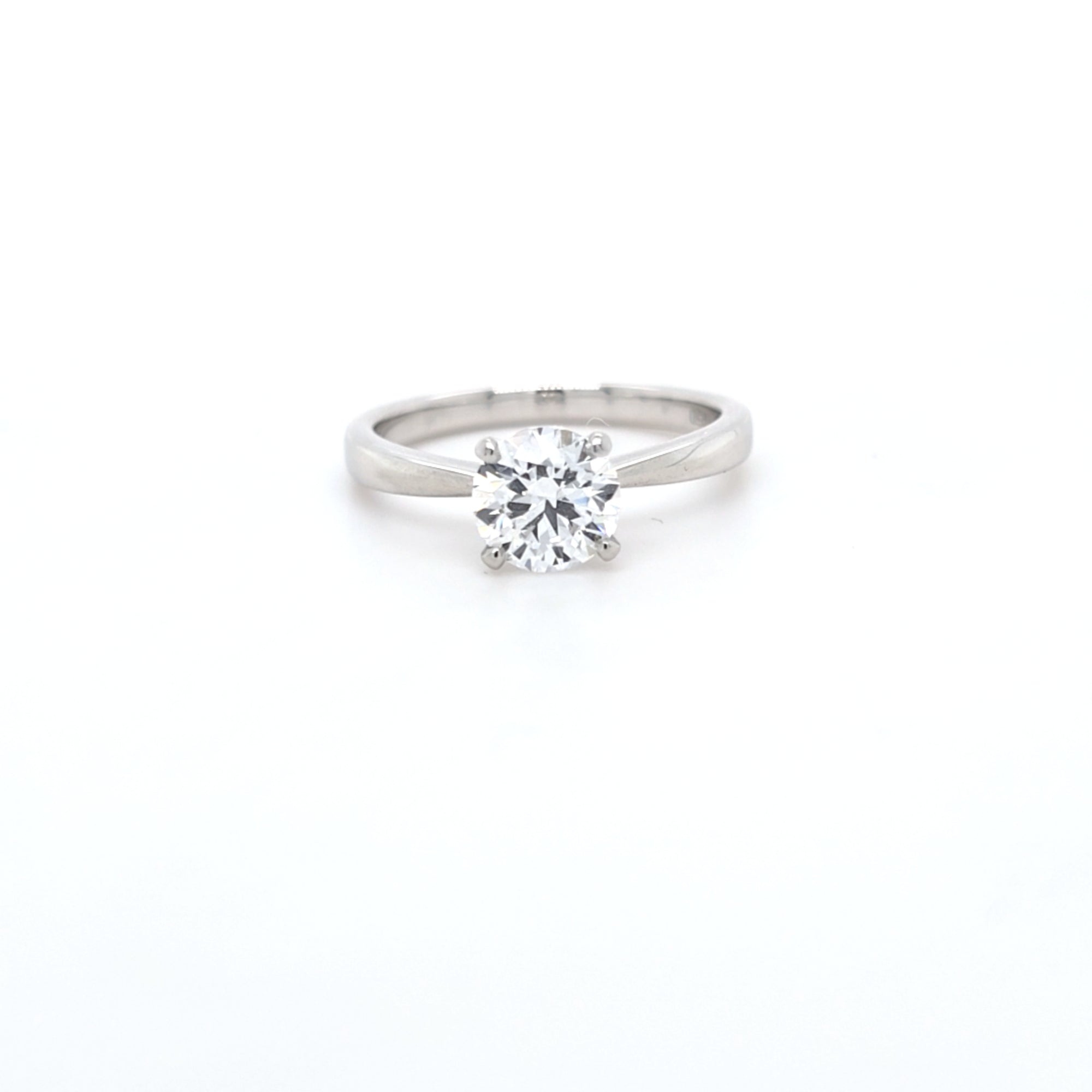 IGI 1.01ct D/VS1 LAB Diamond Solitaire set in Platinum