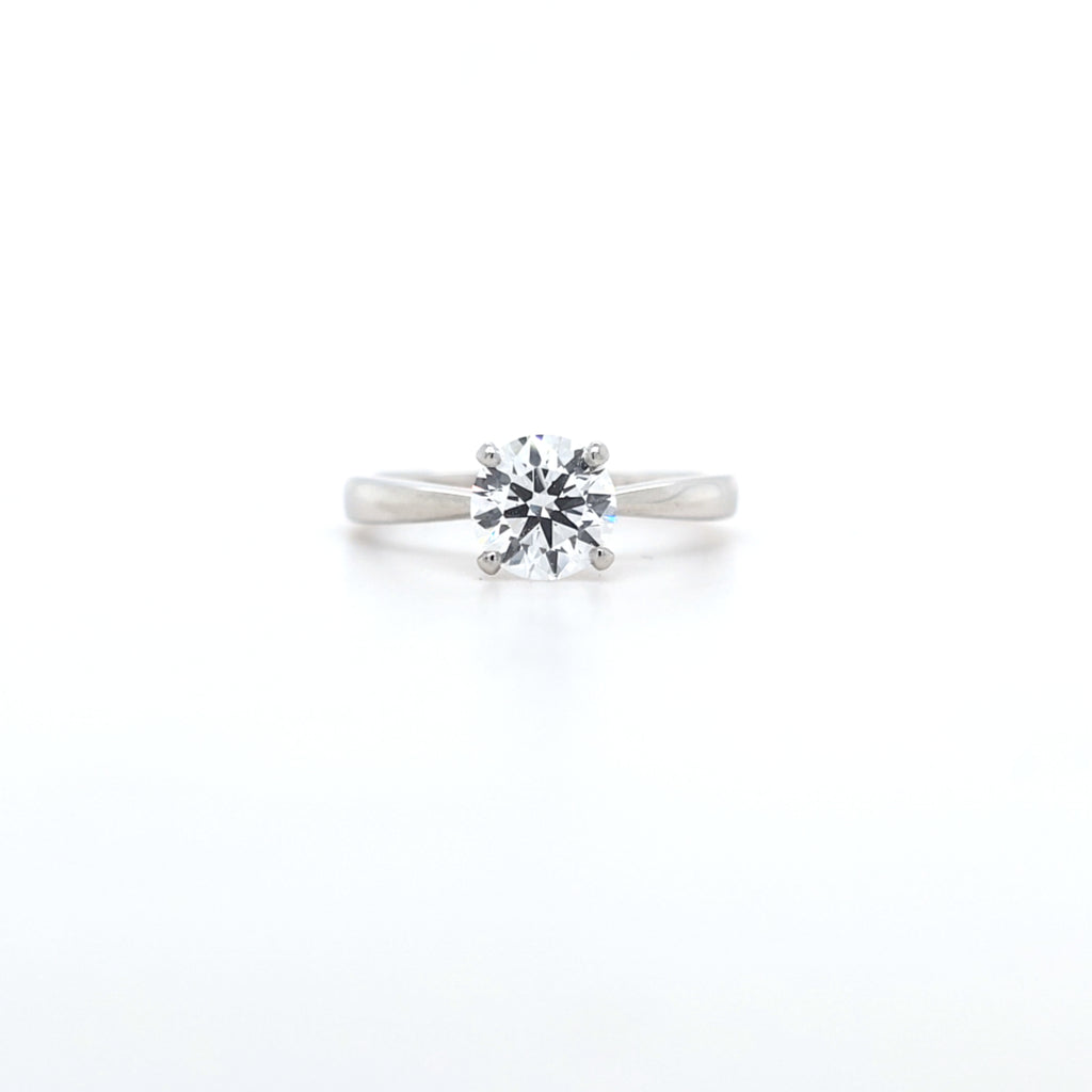 IGI 1.01ct D/VS1 LAB Diamond Solitaire set in Platinum