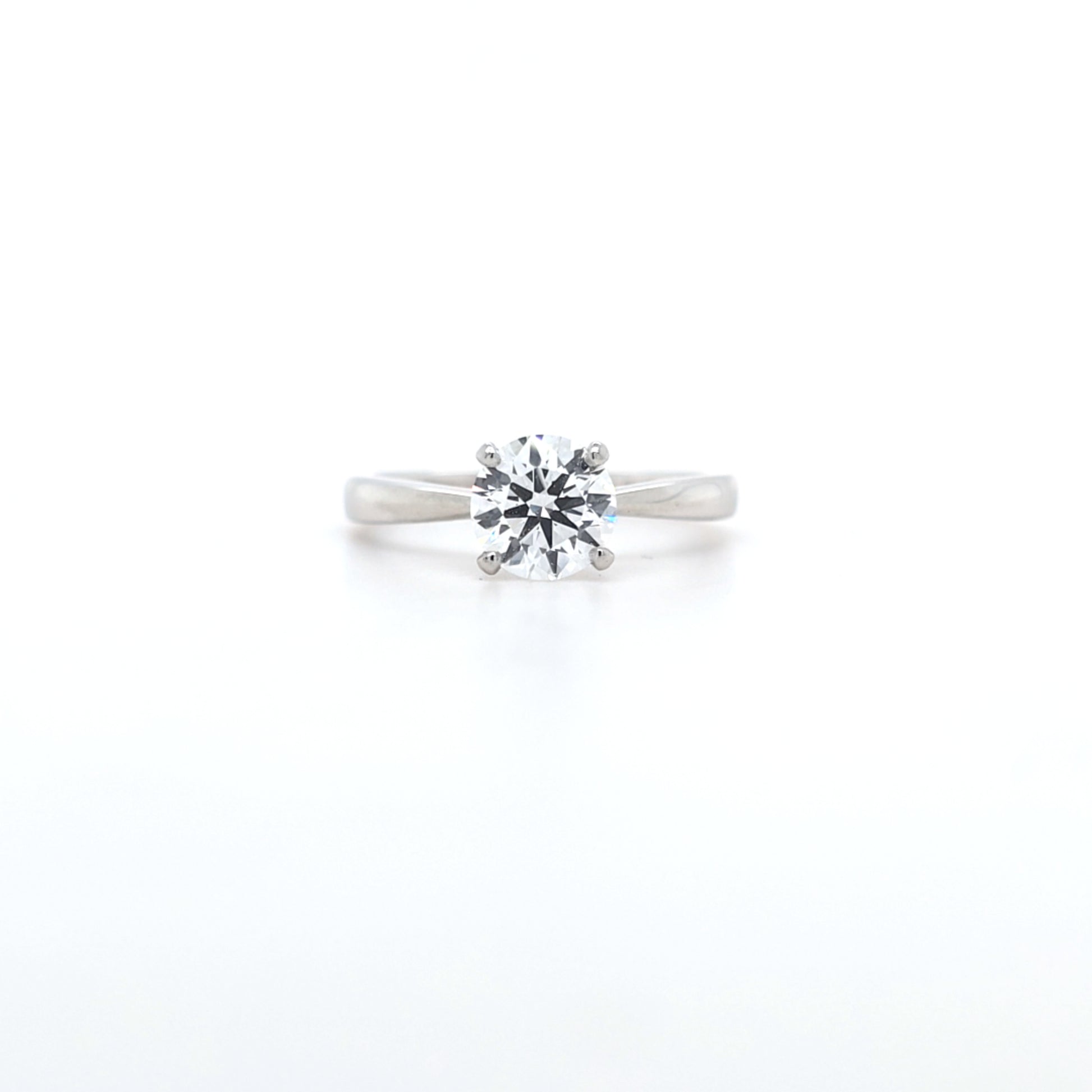 IGI 1.01ct D/VS1 LAB Diamond Solitaire set in Platinum