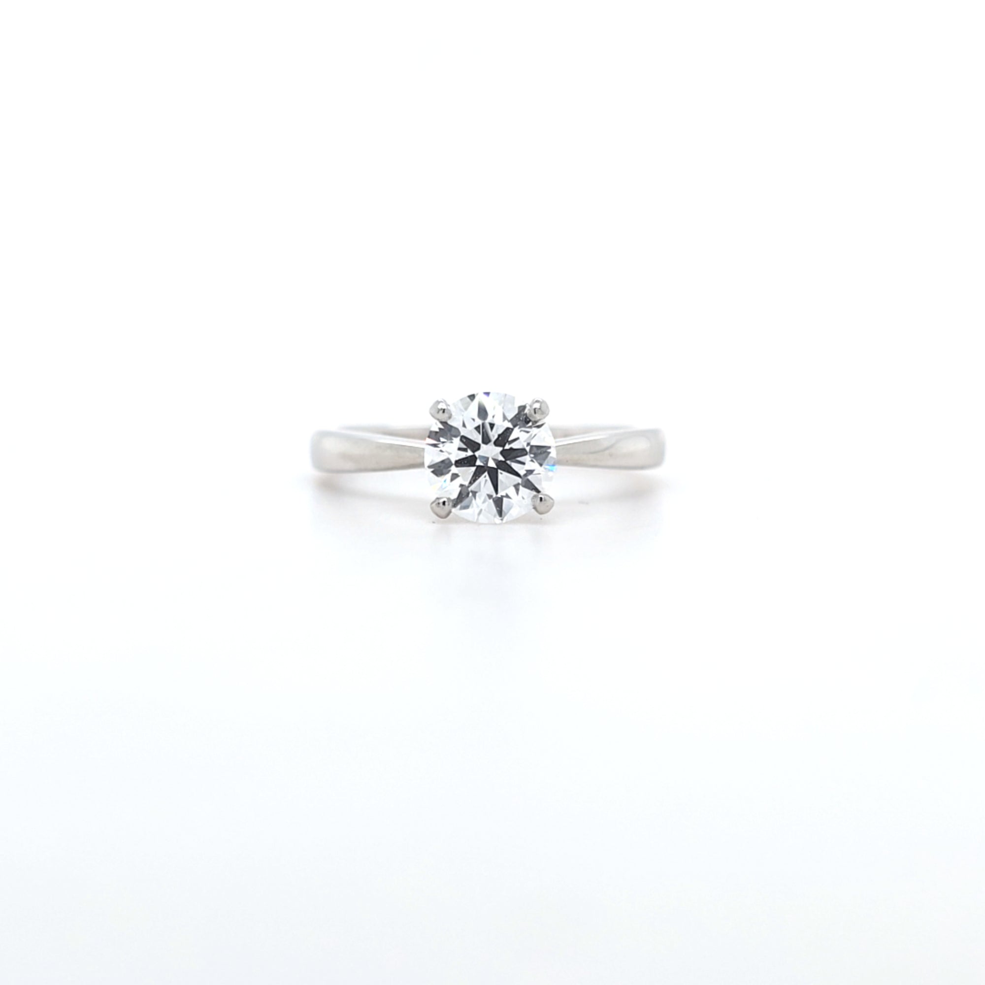 IGI 1.01ct D/VS1 LAB Diamond Solitaire set in Platinum