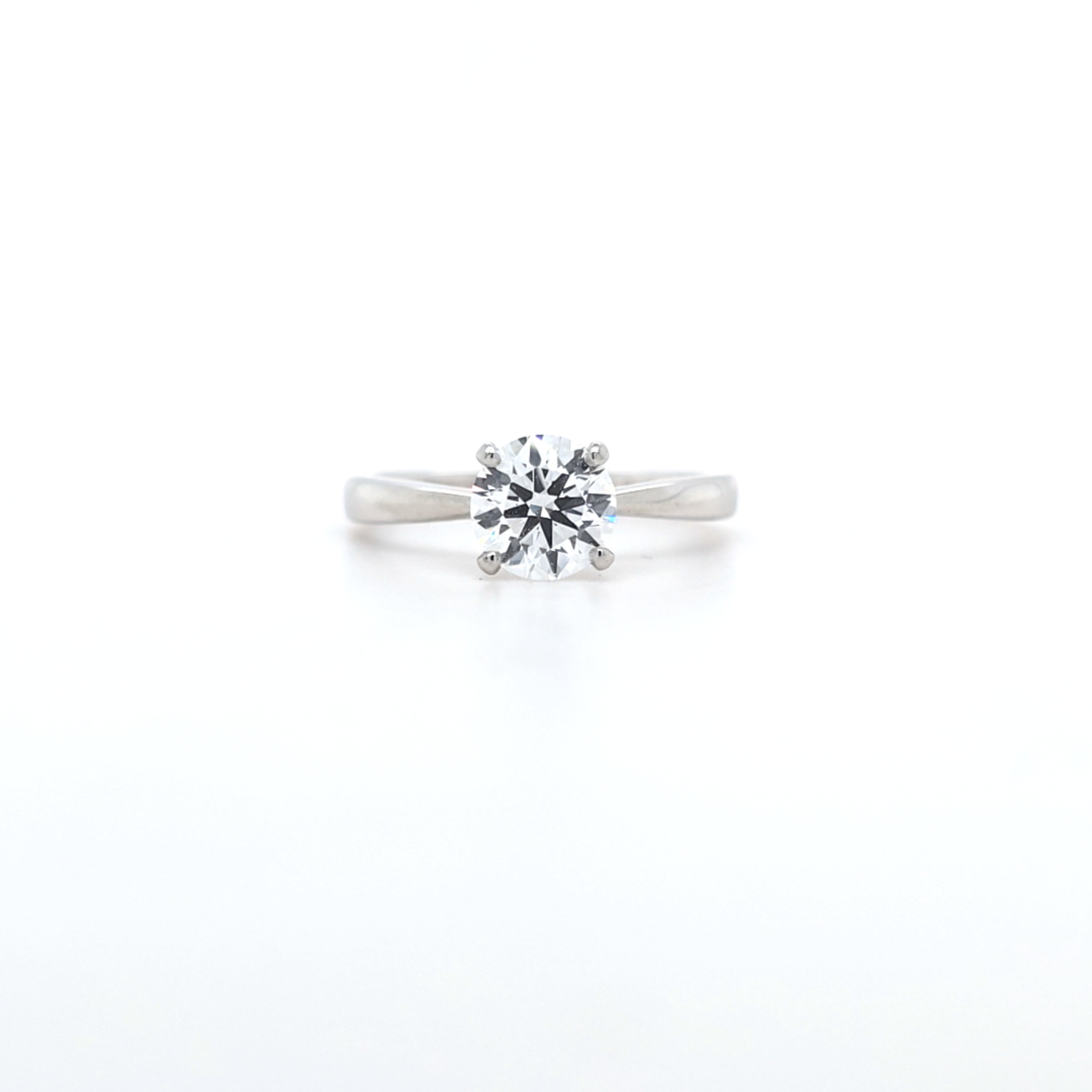 IGI 1.01ct D/VS1 LAB Diamond Solitaire set in Platinum