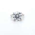 IGI 7.49ct E/VS1 LAB Diamond Solitaire set in Platinum