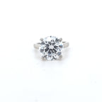 IGI 7.49ct E/VS1 LAB Diamond Solitaire set in Platinum