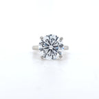 IGI 7.49ct E/VS1 LAB Diamond Solitaire set in Platinum