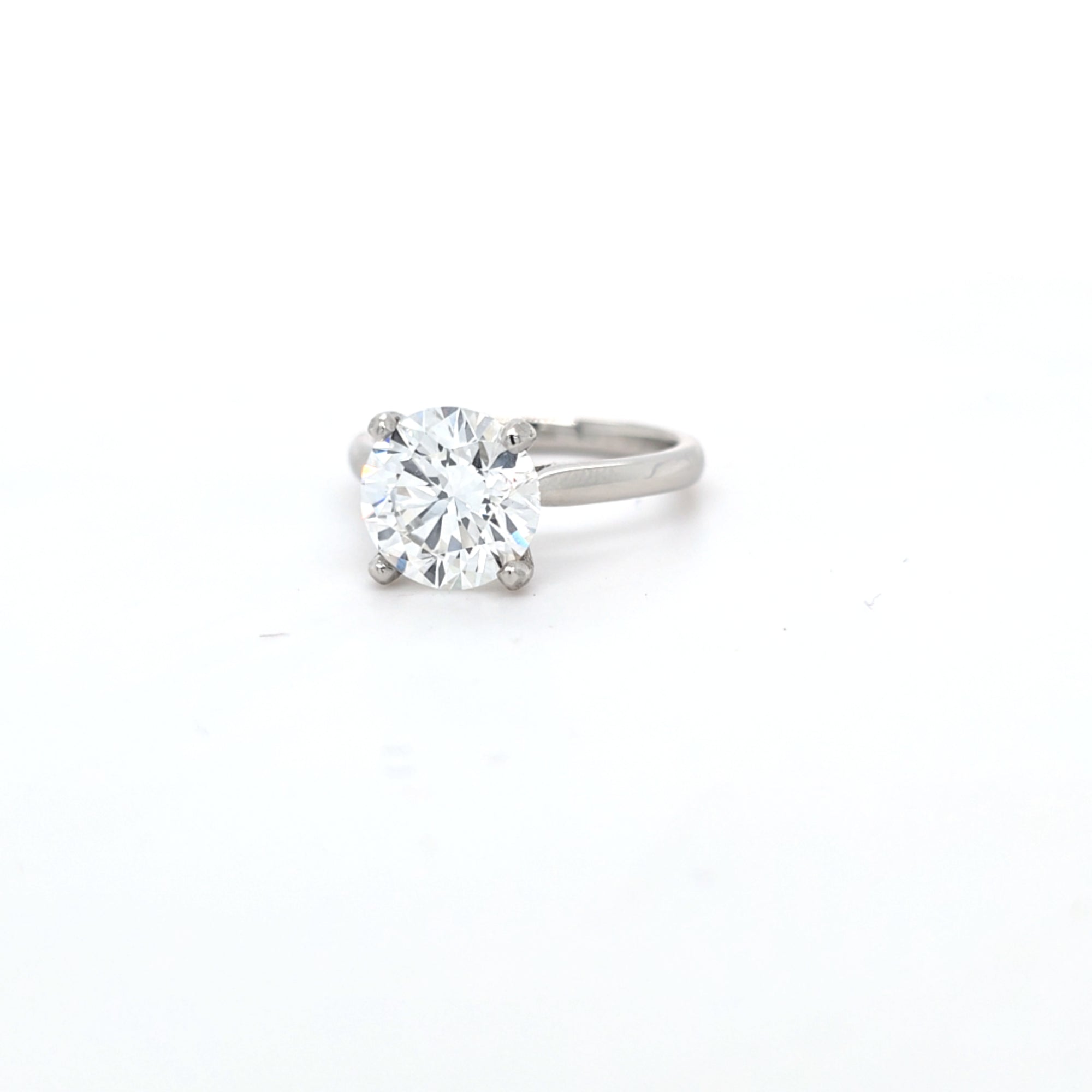 IGI 3.01ct D/VS2 LAB Diamond Solitaire set in Platinum