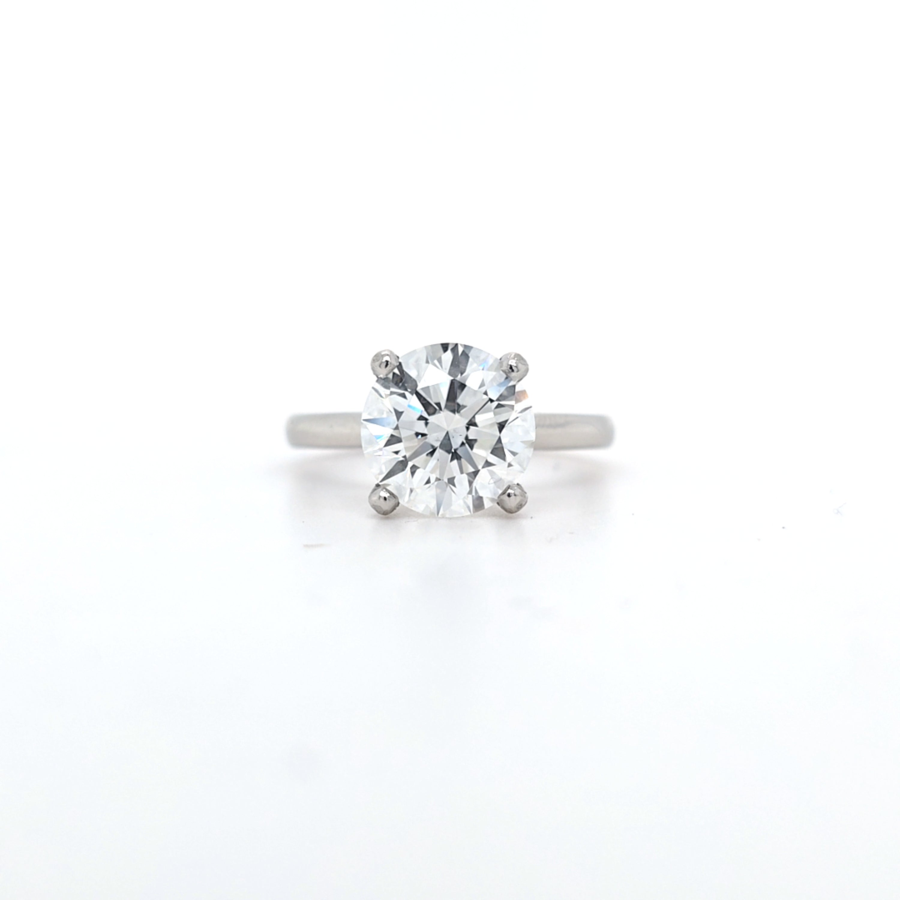 IGI 3.01ct D/VS2 LAB Diamond Solitaire set in Platinum