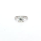 IGI 2.04ct K/SI1 Diamond Solitaire Set in Platinum