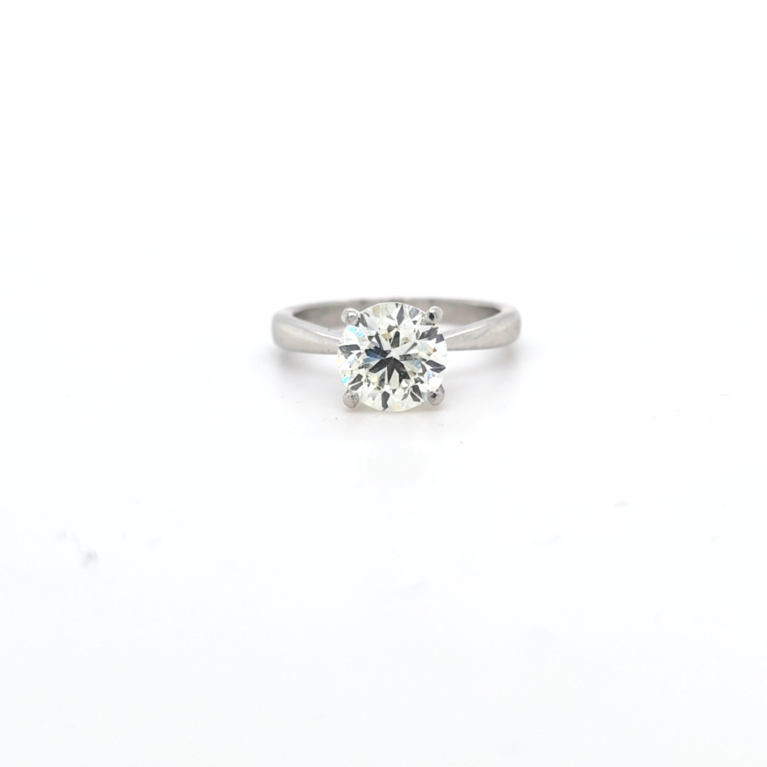 IGI 2.04ct K/SI1 Diamond Solitaire Set in Platinum - Montpellier Jewellers