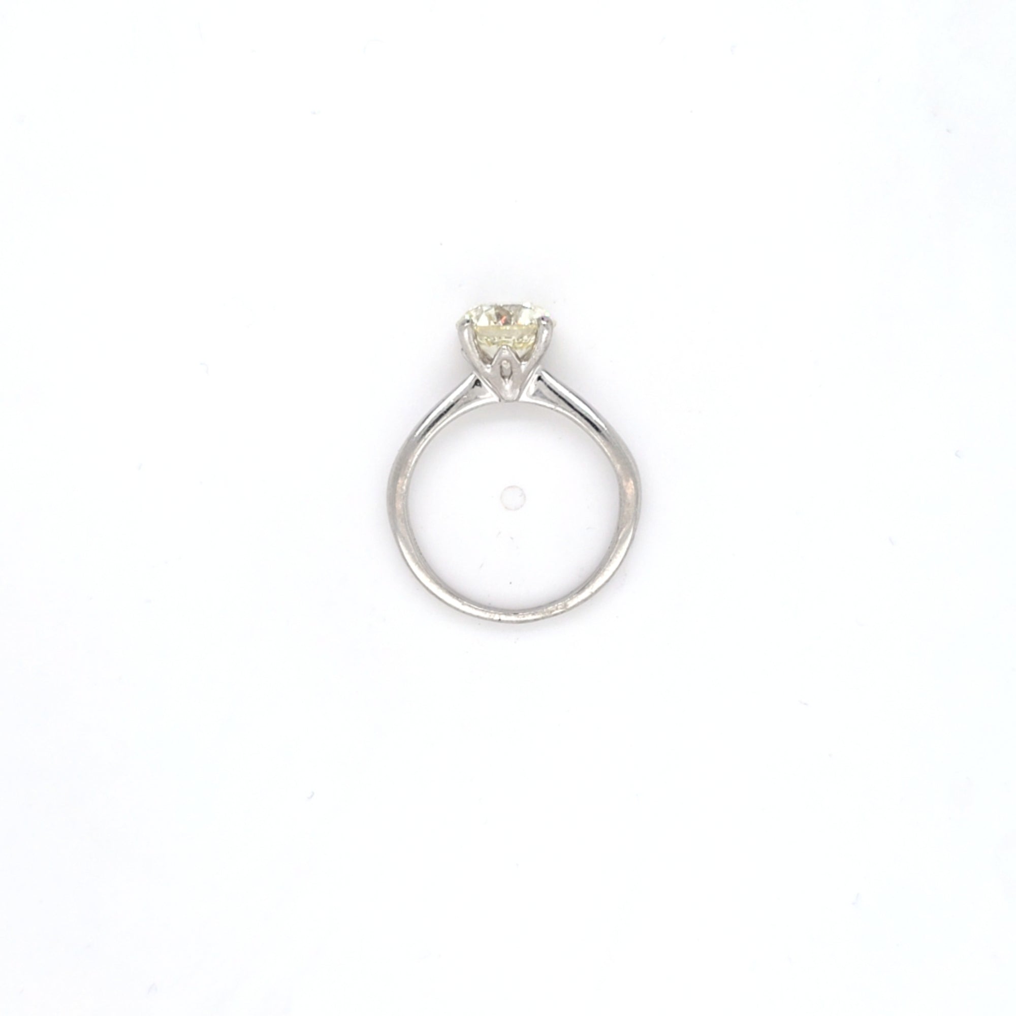 IGI 2.04ct K/SI1 Diamond Solitaire Set in Platinum