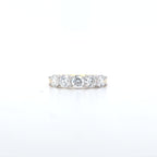 1.55ct F/VS LAB Diamond 5 Stone Ring Set In 9ct Gold