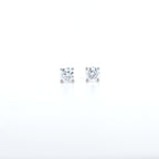 1.00ct F/VS LAB Diamond Stud Earrings Set In 9ct White Gold