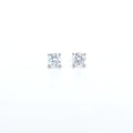 1.00ct F/VS LAB Diamond Stud Earrings Set In 9ct White Gold - Montpellier Jewellers