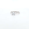 1.01ct D/VS LAB Diamond Solitaire set in White Gold