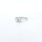1.02ct D/VS LAB Diamond Solitaire set in White Gold