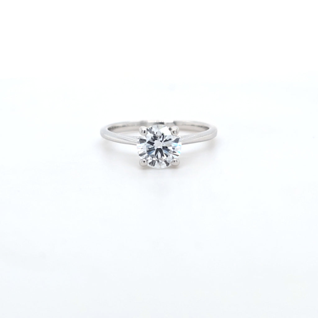 1.02ct D/VS LAB Diamond Solitaire set in White Gold