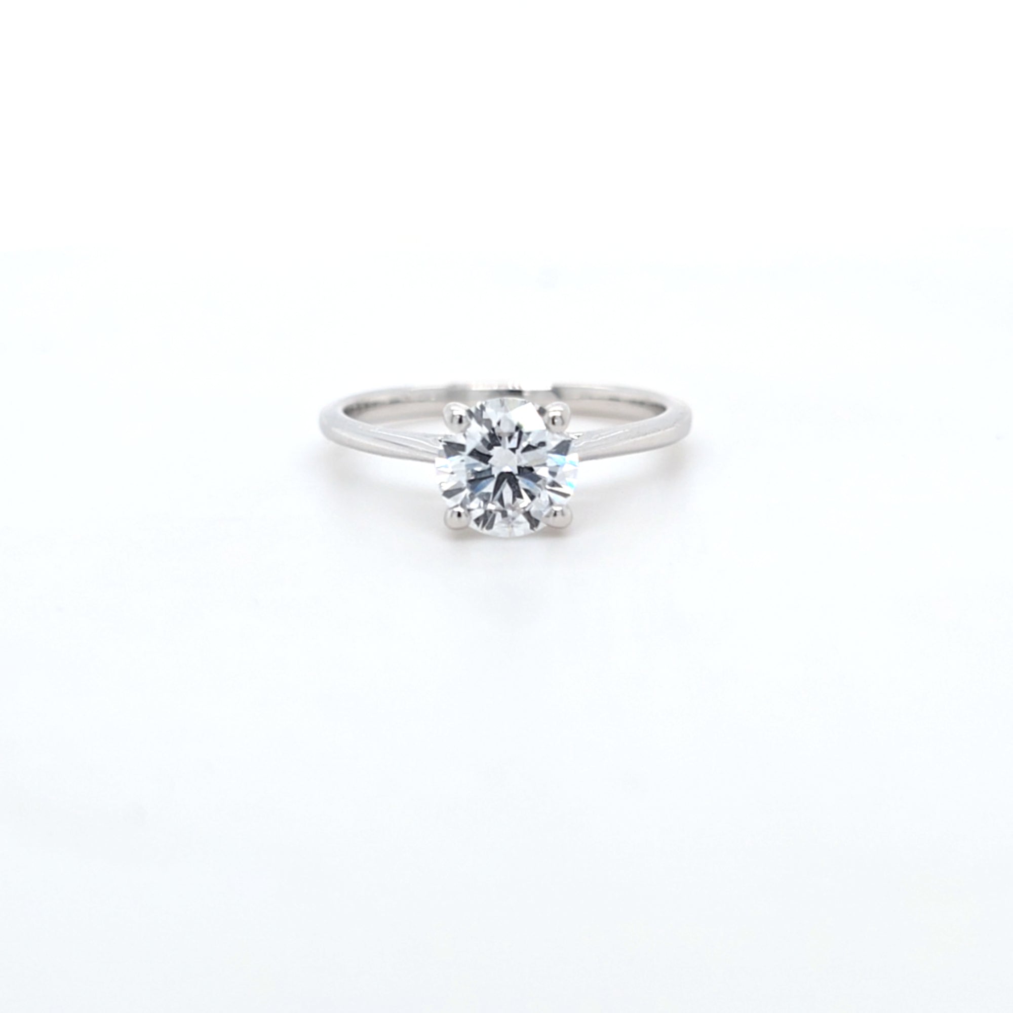 1.02ct D/VS LAB Diamond Solitaire set in White Gold