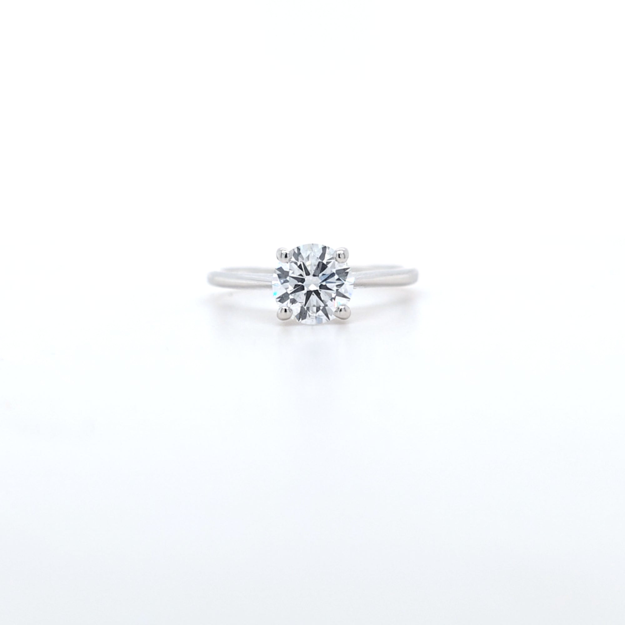 1.02ct D/VS LAB Diamond Solitaire set in White Gold
