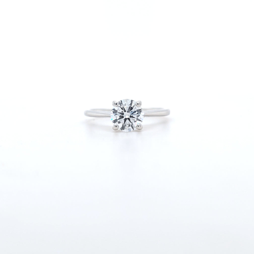 1.02ct D/VS LAB Diamond Solitaire set in White Gold