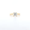 1.02ct D/VS LAB Diamond Solitaire set in Yellow Gold