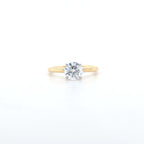1.01ct D/VS LAB Diamond Solitaire set in Yellow Gold