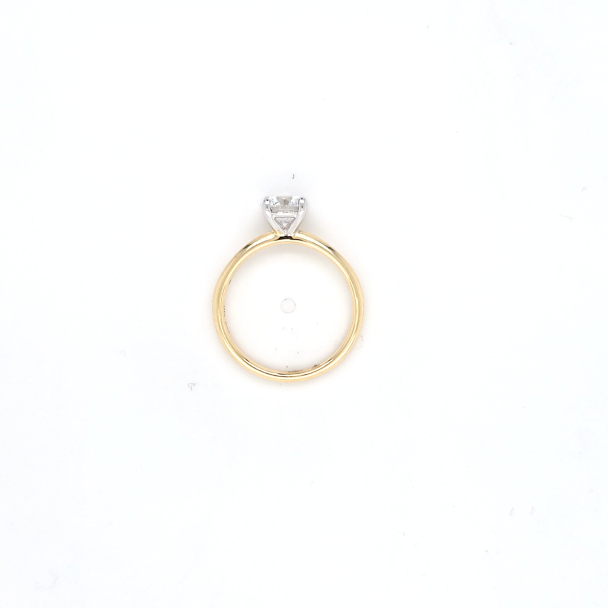 1.01ct D/VS LAB Diamond Solitaire set in Yellow Gold