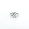 IGI 4.01ct J/SI2 Diamond Solitaire set in 18ct White Gold