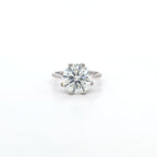 IGI 4.01ct J/SI2 Diamond Solitaire set in 18ct White Gold