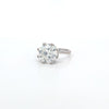 IGI 4.01ct J/SI2 Diamond Solitaire set in 18ct White Gold