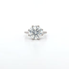 IGI 4.01ct J/SI2 Diamond Solitaire set in 18ct White Gold
