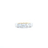 2.01ct F/VS LAB Diamond 5 Stone Ring Set In Yellow Gold