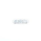 2.01ct F/VS LAB Diamond 5 Stone Ring Set In Yellow Gold