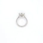 GIA 3.04ct I/SI1 Round Brilliant Cut Diamond Solitaire set in Platinum