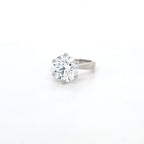 IGI 5.14ct E/VS2 LAB Diamond Solitaire set in Platinum