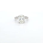 GIA 4.00ct I/SI2 Diamond Solitaire set in Platinum