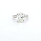 GIA 4.00ct I/SI2 Diamond Solitaire set in Platinum