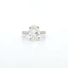 GIA 4.00ct I/SI2 Diamond Solitaire set in Platinum