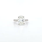 GIA 4.00ct I/SI2 Diamond Solitaire set in Platinum