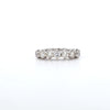 c. 1.20ct H/SI Diamond 7 Stone Ring Set In 18t White Gold